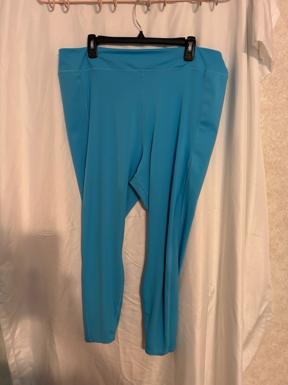 Reebok Teal Blue High-Waist Leggings